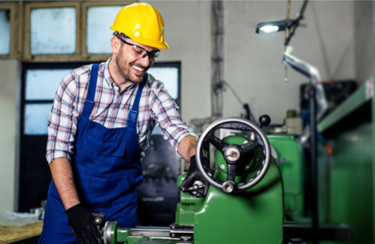 Precision Trobe machine machining service at Yukta Graphics