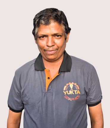 Manjabapu Kotkar – Press Operator of Yukta Graphics